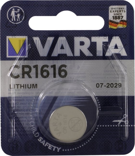 Батарейка Varta CR1616, Li, 3V