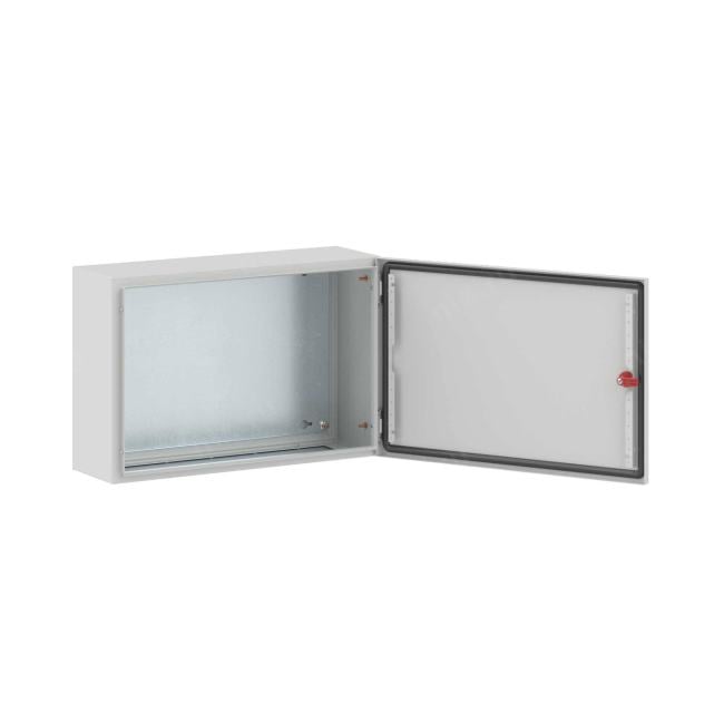 Шкаф навесной DKC R5ST0462 серия ST, с глухой дверью, 400 х 600 х 200мм, IP66, с монтажной  панелью, "RAM Block"