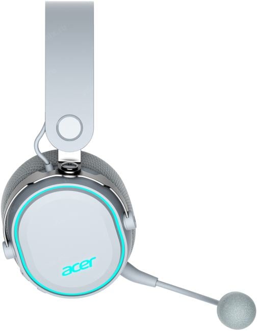 Наушники с микрофоном Acer OHR303 белый мониторные BT/Radio/3.5mm  оголовье  (ZL.HDSEE.00A)