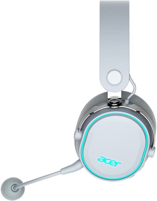 Наушники с микрофоном Acer OHR303 белый мониторные BT/Radio/3.5mm  оголовье  (ZL.HDSEE.00A)