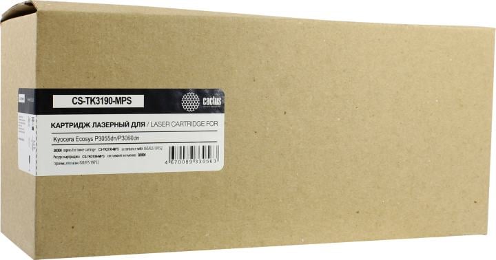 Картридж Cactus CS-TK3190-MPS для  Kyocera Ecosys P3055dn/P3060dn