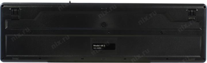 Клавиатура A4Tech KR-3 Black  <USB>  104КЛ