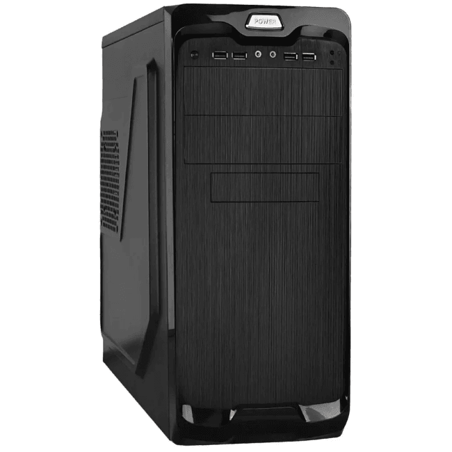 EX299339RUS Miditower ExeGate UN-604-UNS450 (ATX,БП  UNS450  с  вент. 12см,2*USB+2*USB3.0,аудио,черный)