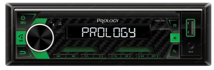 PROLOGY  CMX-235  Автомагнитола  1DIN 4X55Вт