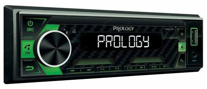 PROLOGY  CMX-235  Автомагнитола  1DIN 4X55Вт