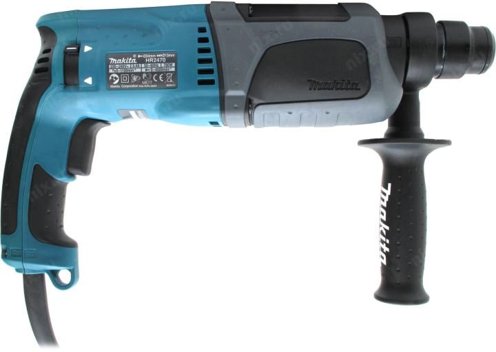 Makita <HR2470> Перфоратор (780W, 2.7Дж,1100 об/мин,4500  уд/мин,SDS-Plus,  3  режима, реверс,кейс)