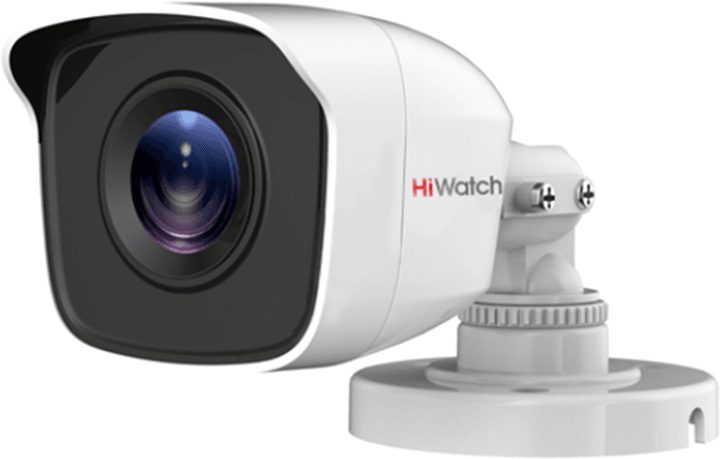 Камера видеонаблюдения 2Мп уличная HD-TVI камера HiWatch DS-T200(B) (2.8mm) в металлическом корпусе (DS-T200 (B) (2.8mm))