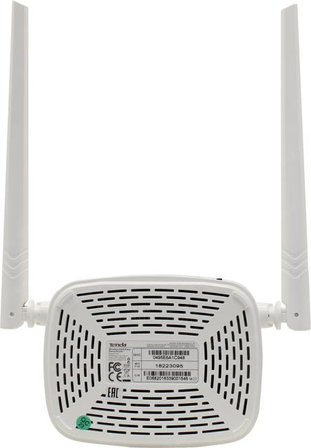 TENDA <N301> Wireless N300 Router (3UTP 100Mbps, 1WAN, 802.11 b/g/n,  300Mbps,  2x5dBi)