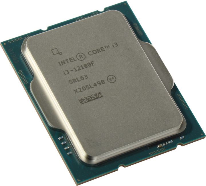 i3-12100F - Процессор, Intel, i3-12100F LGA1700, оем, 12M, 3.30 GHz, 4/8 Core Alder Lake, 58 (89) Вт, без встроенного видео