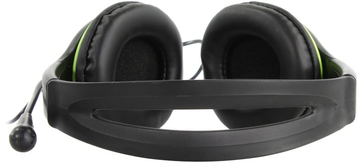 Наушники с микрофоном Genius HS-400A (шнур 1.8м, с  регулятором громкости) (31710169100)