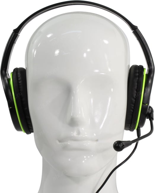 Наушники с микрофоном Genius HS-400A (шнур 1.8м, с  регулятором громкости) (31710169100)