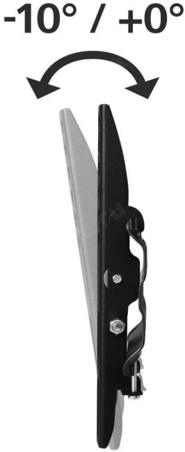 Кронштейн для телевизора Hama 00220806 черный  19"-48"  макс.25кг  настенный наклон