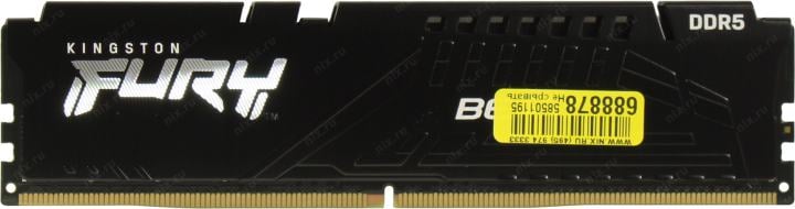Kingston Fury Beast <KF556C40BBK2-64> DDR5 DIMM 64Gb  KIT  2*32Gb  <PC5-44800> CL40