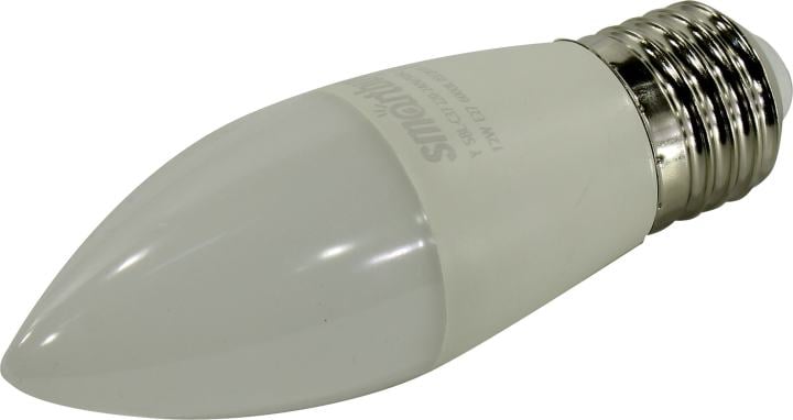 Smartbuy лампа LED-СВЕЧА 12 Вт E27 6000K SBL-C37-12-60K-E27 (10\50) хит продаж!!!