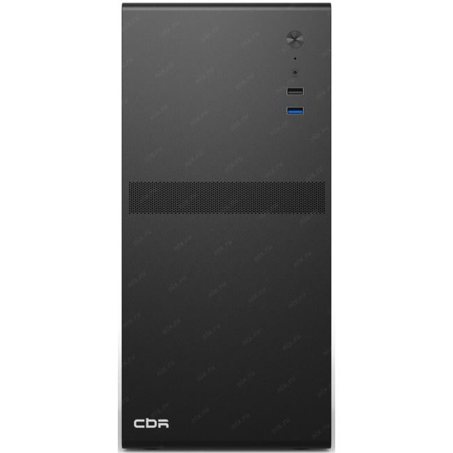 Minitower CBR <PCC-MATX-V203-WPSU>  MicroATX без БП