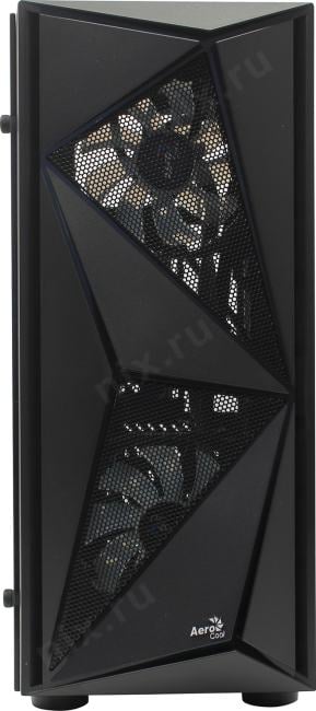 Miditower Aerocool <Glider Cosmo-G-BK-v1>  ATX без БП