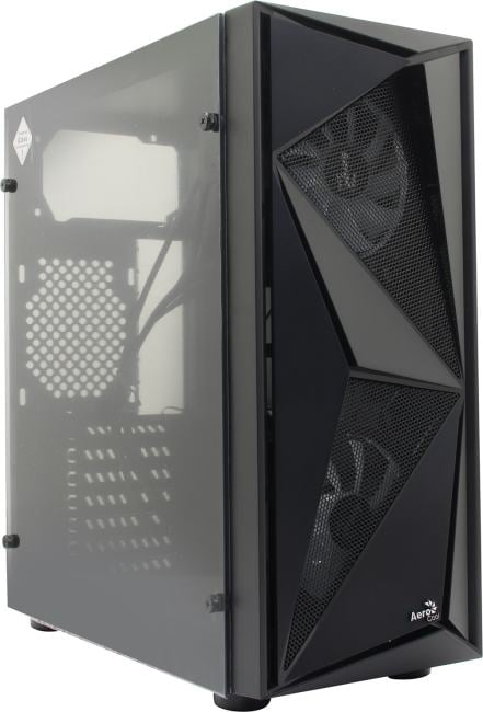 Корпус Aerocool Glider Cosmo-G-BK-v1, ATX, без БП, черный