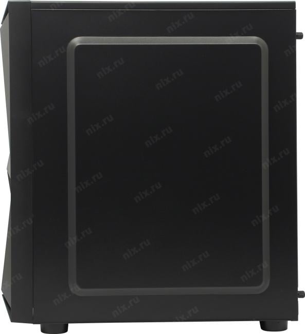 Miditower Aerocool <Glider Cosmo-G-BK-v1>  ATX без БП
