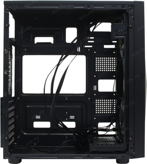 Miditower Aerocool <Glider Cosmo-G-BK-v1>  ATX без БП