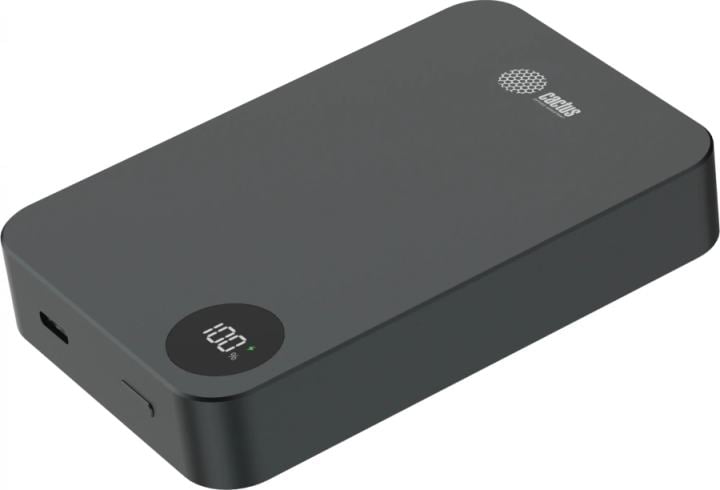 Мобильный аккумулятор Cactus CS-PBFSTA-10000 10000mAh 22.5W 4.5A  USB-C беспров.зар. серый