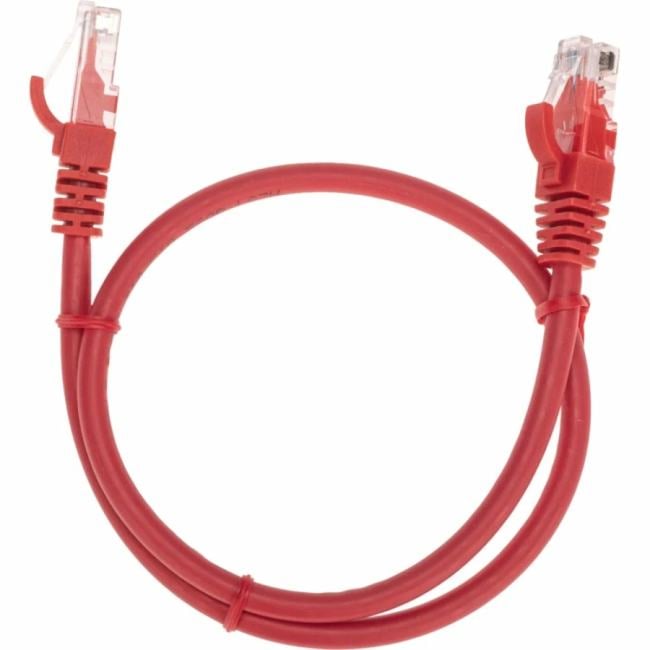 Rexant (02-0293-05) Патч-корд U/UTP, CAT 6, RJ45-RJ45,  26AWG,  LSZH,  красный, 0,5м