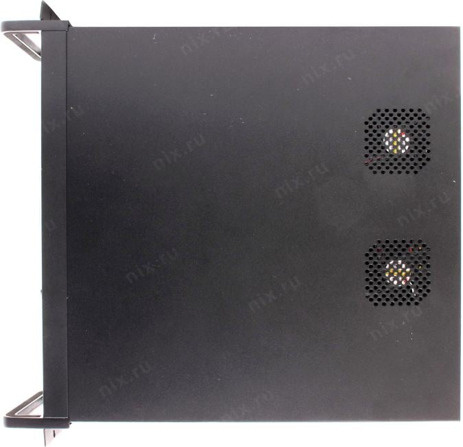 Server Case 4U Procase<B430-B-0>  Black ATX без  БП с дверцей