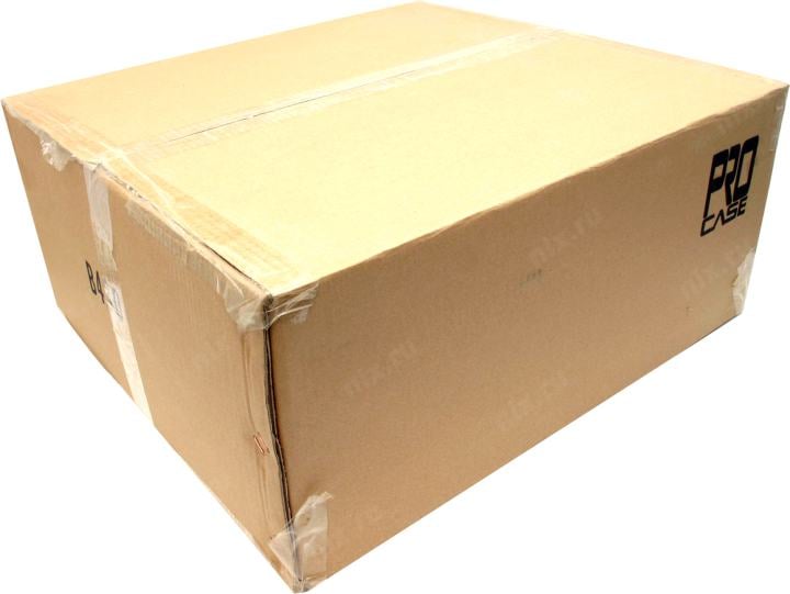 Server Case 4U Procase<B430-B-0>  Black ATX без  БП с дверцей