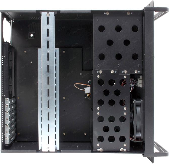Server Case 4U Procase<B430-B-0>  Black ATX без  БП с дверцей
