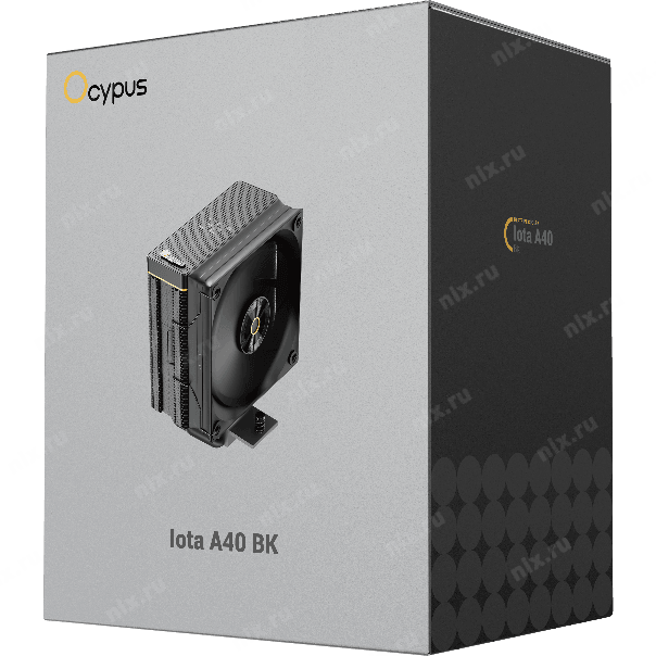 Iota-A40-BK Cooler Ocypus Iota A40 BK Black 220W/ All Intel/ AMD AM*/  Digital  display  / Screws