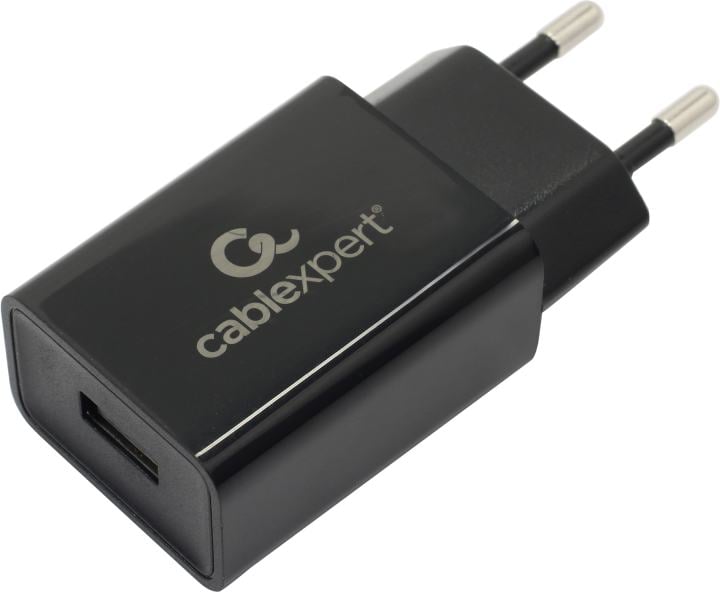 Зарядное устройство Cablexpert MP3A-PC-25, USB-A, 10W, чёрный