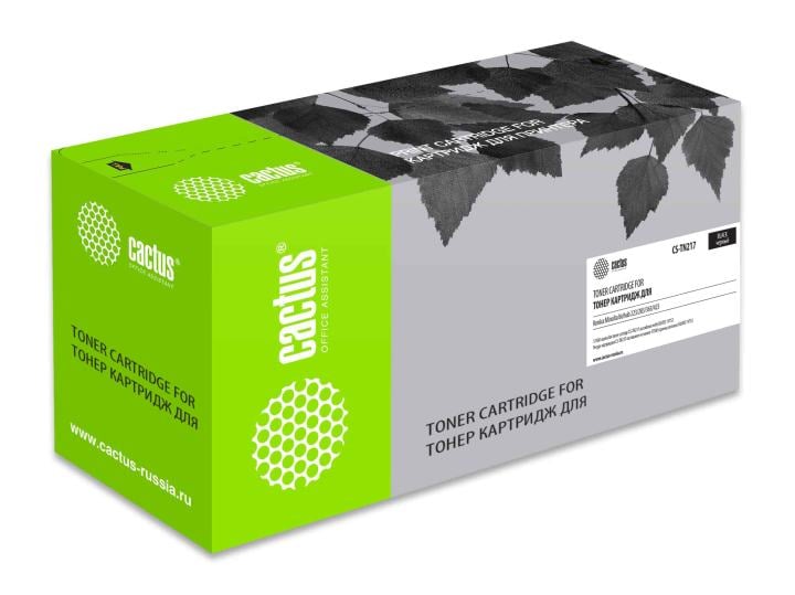 Картридж лазерный Cactus CS-TN217 черный (17500стр.) для Konica  Minolta bizhub 223/283/363/423