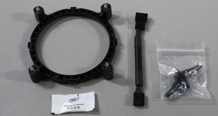 Deepcool <G-U-ARCHER-ARNNNN-G-3> ARCHER BIGPRO V2 (4пин, 115x/1200/1700/AM4/AM5, 29.7дБ,  900-2100об/мин,  Cu+Al)