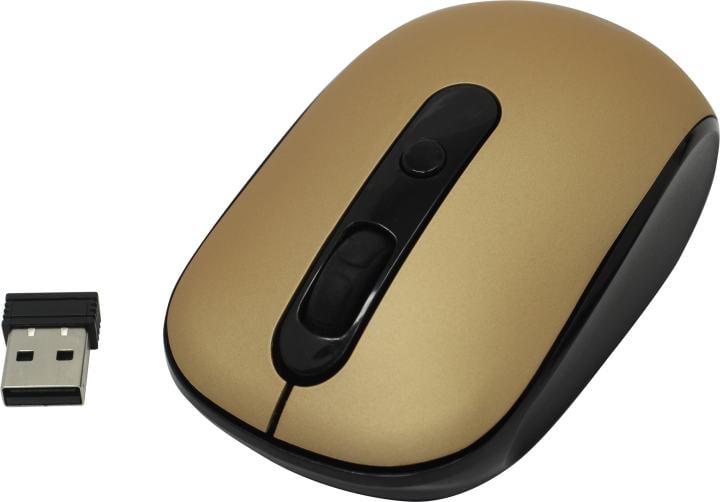 Мышь беспроводная Smartbuy ONE 262AG бронза (SBM-262AG-O) беззвучная 800/1200/1600 dpi