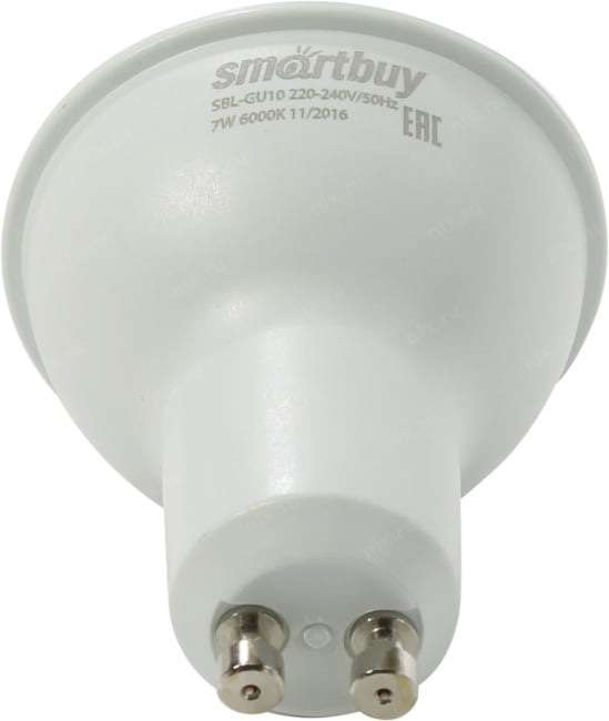 Smartbuy <SBL-GU10-07-60K-N> (GU10,  6000К, 7Вт, 160-240В)