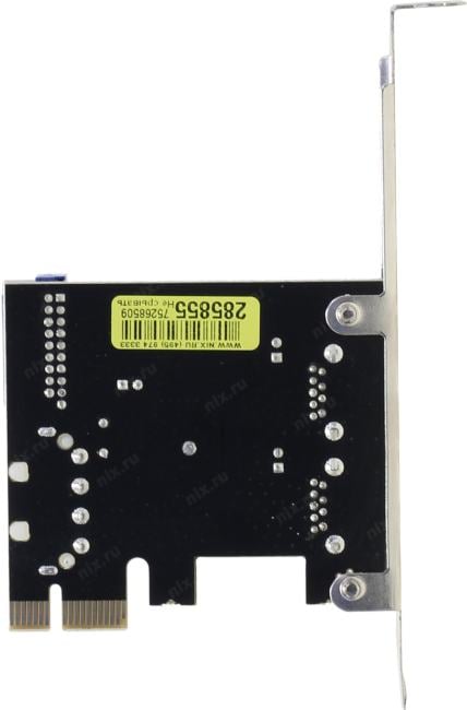 Orient VA-3U2219PE (OEM) PCI-Ex1, USB3.0, 2 port-ext,  19 pin port-int