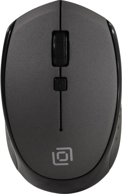 OKLICK Wireless Optical Mouse <488MW> <Black&Grey> (RTL) USB  4btn+Roll  <1196571>