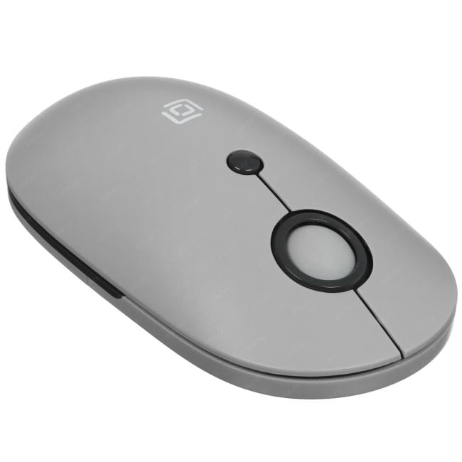 OKLICK Wireless Optical Mouse <408MW> <Grey> (RTL)  USB 4btn+Roll <2007533>