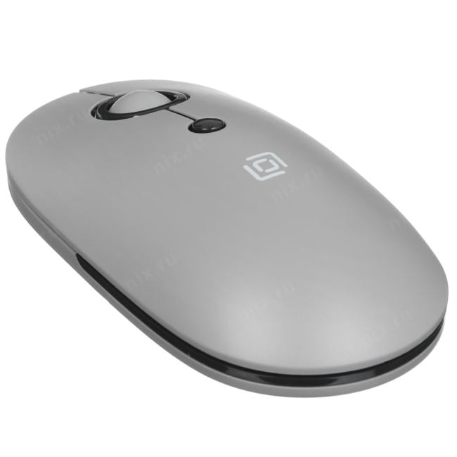 OKLICK Wireless Optical Mouse <408MW> <Grey> (RTL)  USB 4btn+Roll <2007533>