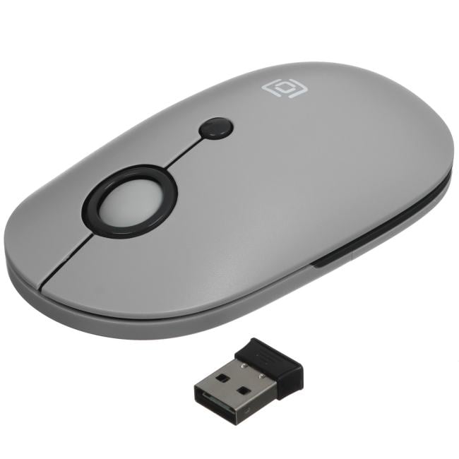 OKLICK Wireless Optical Mouse <408MW> <Grey> (RTL)  USB 4btn+Roll <2007533>