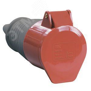 Розетка IEK PSR22-032-4 кабельная 32А 380В  3P+PЕ ССИ-224 IP44