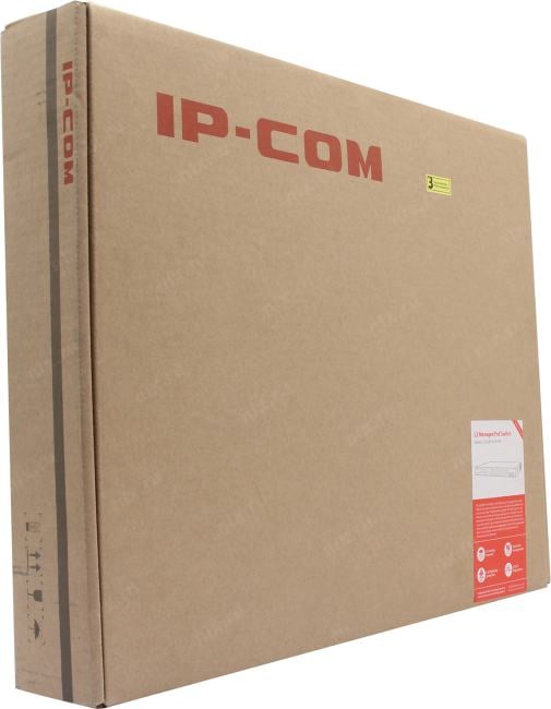 Коммутатор IP-COM G5328P-24-410W Управляемый PoE коммутатор третьего уровня с 24 гигабитными портами PoE, 4 SFP и 1 Co 