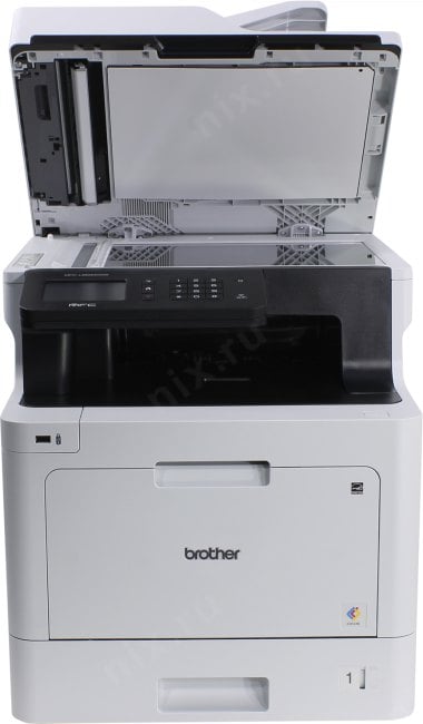 Brother MFC-L8690CDW (A4, 512Mb, LCD, 31 стр/мин, лазерное МФУ,  факс,двусторонняя  печать,USB2.0,сетевой,WiFi,DADF)