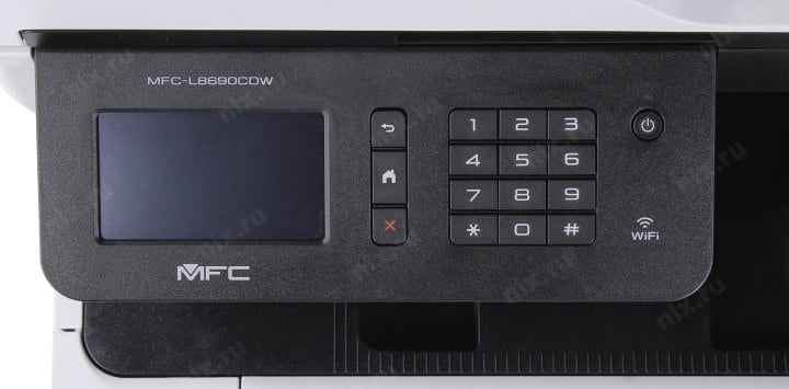 Brother MFC-L8690CDW (A4, 512Mb, LCD, 31 стр/мин, лазерное МФУ,  факс,двусторонняя  печать,USB2.0,сетевой,WiFi,DADF)