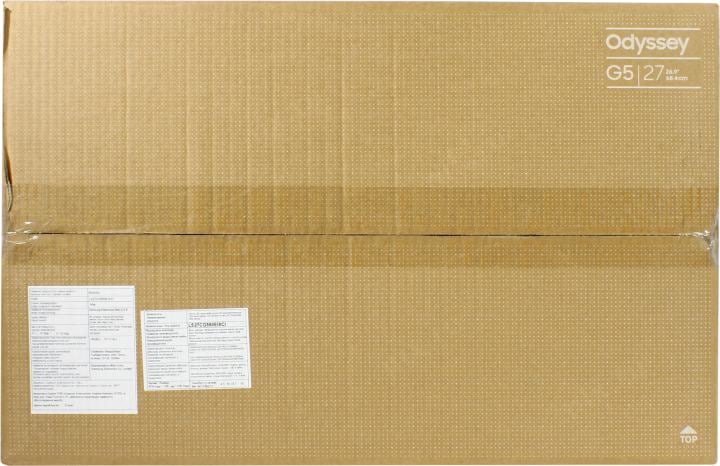 27"   ЖК монитор Samsung Odyssey G5 S27CG550EI (Curved LCD,  2560x1440, HDMI, DP)