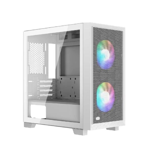 PcCooler C3D310 WH ARGB Корпус без блока питания/ PCCooler C3D310 WH ARGB, Tempered Glass Mid Tower, White, ABS,  TG,  SP