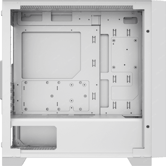 PcCooler C3D310 WH ARGB Корпус без блока питания/ PCCooler C3D310 WH ARGB, Tempered Glass Mid Tower, White, ABS,  TG,  SP