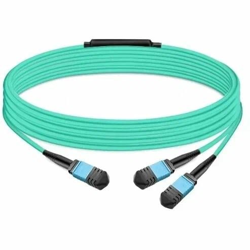 NVIDIA MFP7E20-N030  980-9I557-00N030  NVIDIA passive fiber cable, MMF, MPO to 2x MPO,  APC, 30 meters