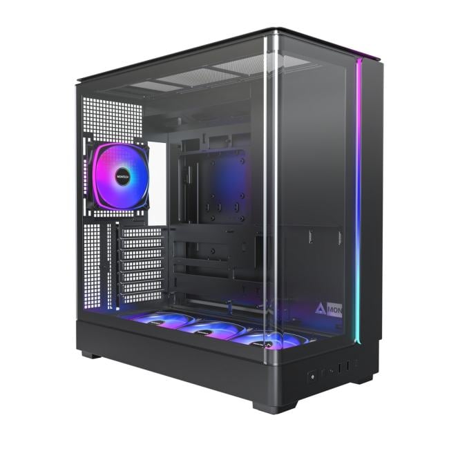 Корпус Montech KING 45 PRO Black / ATX / 4x120mm ARGB fans / KING  45 PRO (B)