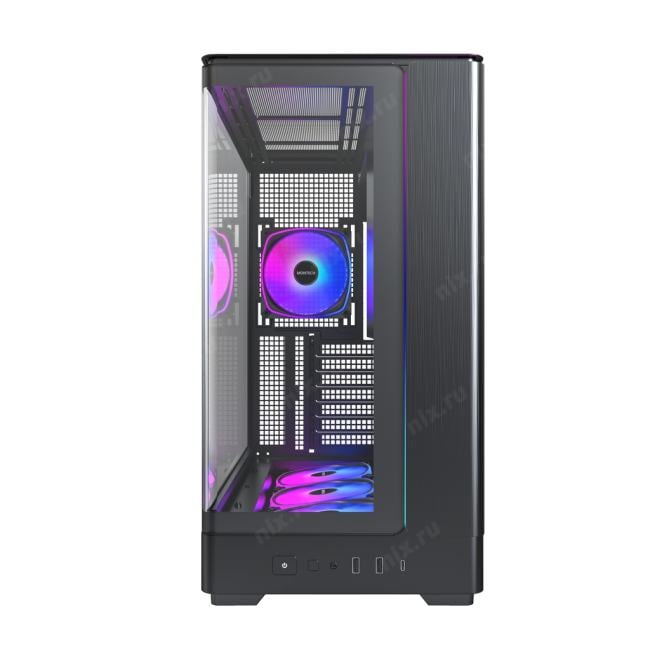 Корпус Montech KING 45 PRO Black / ATX / 4x120mm ARGB fans / KING  45 PRO (B)