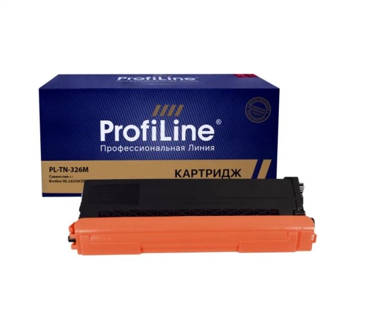 ProfiLine PL_TN-326M_M Картридж PL-TN-326M для принтеров Brother HL-L8250CDN/MFC-L8650CDW Magenta  3500 копий ProfiLine
